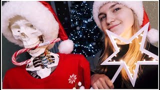 НОВОГОДНИЙ декор комнаты//Праздничный СКЕЛЕТ