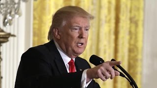 Trump's job approval rating at historic lows, CBS News poll shows
