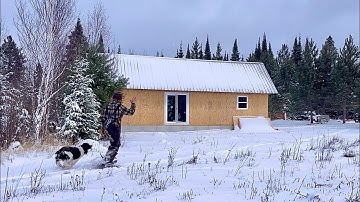 Thanksgiving Winter Snowstorm Hits Our Off Grid Homestead 