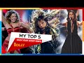 Eurovision | My Top 5 Each Year (2009 - 2021)