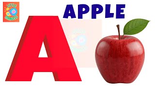 A to Z Phonics Sound 🍎🎶 | Sing and Learn Colorful Cartoon Nursery Rhymes for Toddlers and Children's