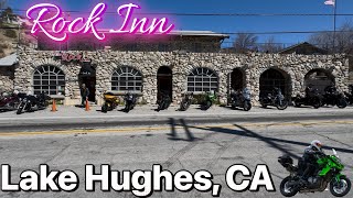 ASMR Rock Inn - A Scenic Motorcycle Journey to Lake Hughes, CA
