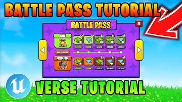 How To Make A Battle Pass System in UEFN ( Verse Tutorial )