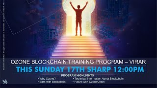 Ozone Blockchain Education in Mumbai Live