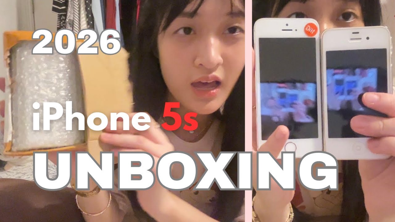 Unboxing the iPhone 5s in 2026!!! 📱🌟