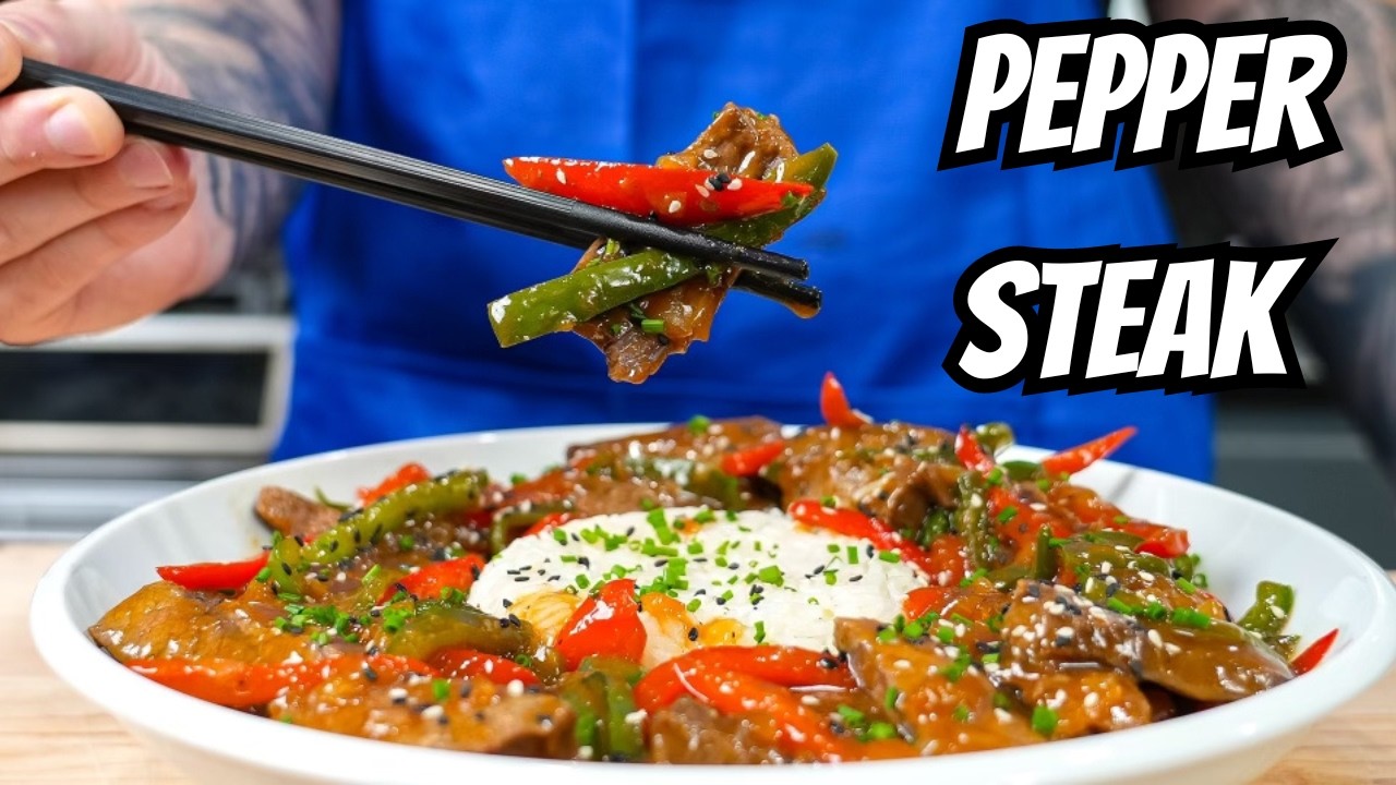 How To Make PERFECT Pepper Steak at Home in 30 Minutes