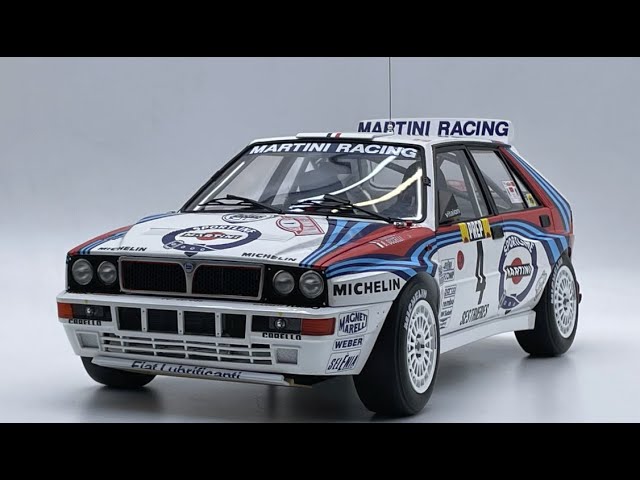 LANCIA DELTA HF INTEGRALE N°4 RALLYE MONTE CARLO 1992 D.AURIOL IXO