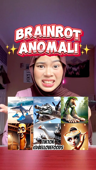 MAKAN MAKANAN ANOMALI😱 #brainrot #anomaly #anomali #tungtungtungsahur #velocity #tiktok #challenge