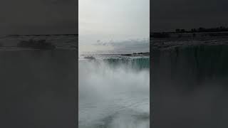 나이아가라 폭포 멋져😎🇨🇦👍🏻 #캐나다 #나이아가라폭포 #여행중 #niagarafalls