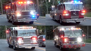 Mount Kisco FD 2nd Alarm Structure Fire With Victims Response