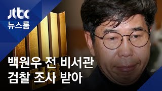 '감찰 무마 의혹' 백원우 전 비서관, 최근 검찰 조사받아