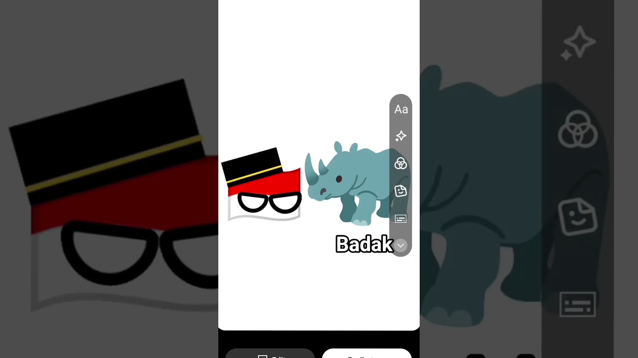 MK: ketika lu di tantang lawan binatang² ini^⁠_⁠^ || ib: di sound||# #countryemoji #edit