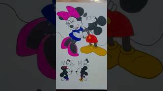Mickey Mouse Cute Drawing | Easy Cartoon Sketch 🎨🐭✨ #MickeyMouse #Drawing #SketchArt #CartoonDrawing