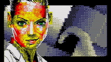 ZX Spectrum 128k: "Traumwerk" (RF artifact color recording) Demo (2004)