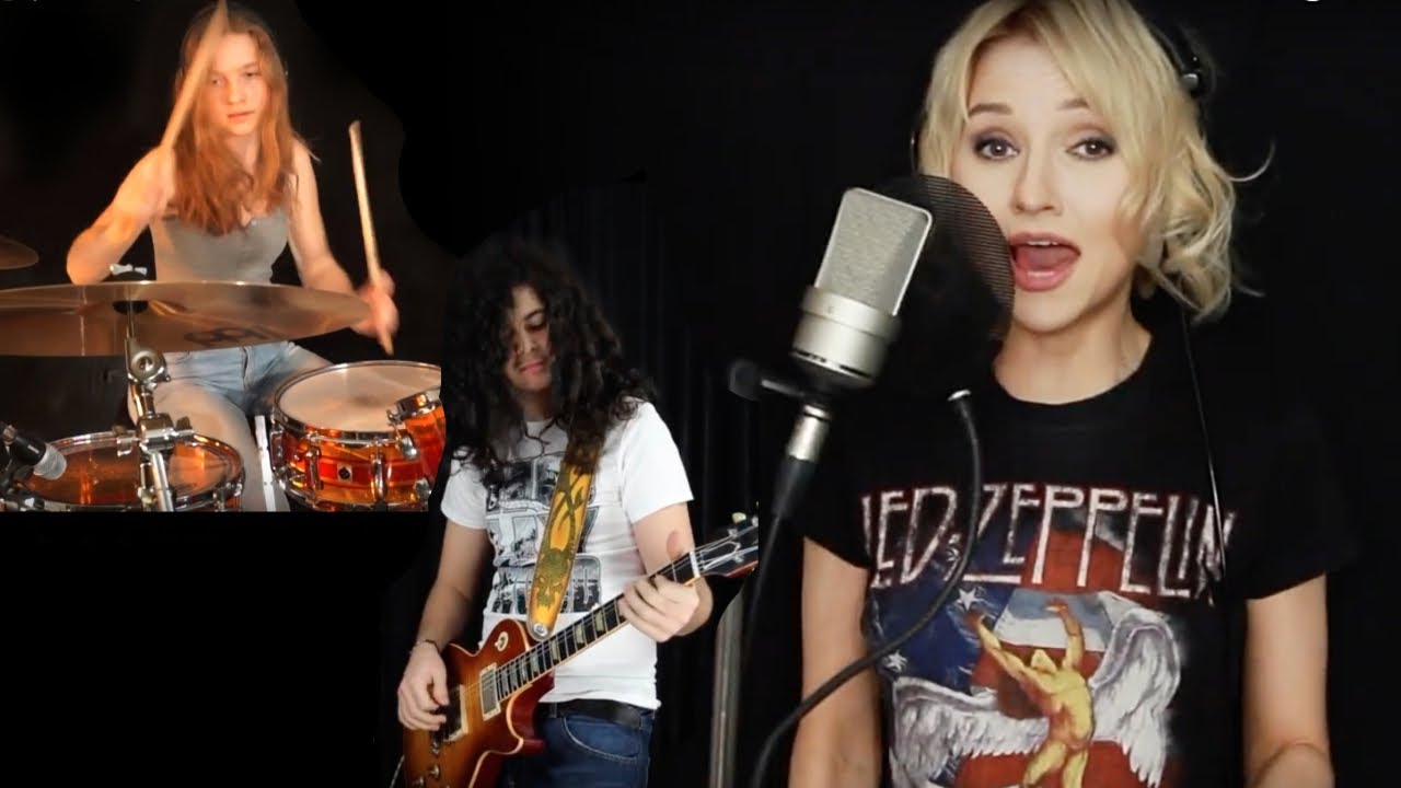 Black Dog (Led Zeppelin) - Alyona, Sina and Andrei cover