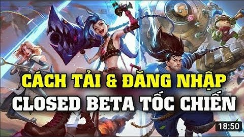 liên minh tốc chiến : hưỡng dẫn tải vs đăng nhập closed beta chuẩn 100% || lol mobile ( wild Rift )