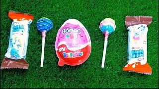 ASMR experience by|opening lollipops, chocolate lollipops| and lucky eggs🍭🍭