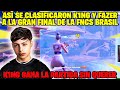 La partida con la que k1ng y fazer se clasificacion a la gran final de la fncs