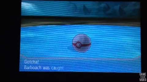 LIVE SHINY BARBOACH POKEMON ORAS