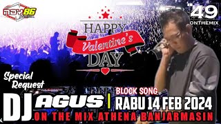 VALENTINE DAY DJ AGUS ON THE MIX ATHENA BANJARMASIN