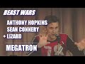 Beast Wars Megatron is a Mix of Anthony Hopkins, Sean Connery &amp; a Lizard w/ Transformers&#39; David Kaye