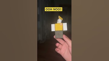 When you switch to light mode in discord: #roblox #fyp #shorts #papercraft