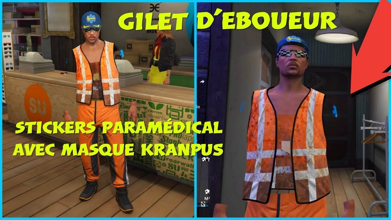 GLITCH COMMENT AVOIR UNE TENUE MODDER AVEC GILET D'EBOUEUR BRAS