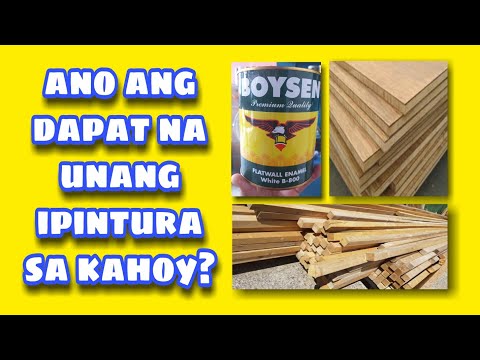 Video: Walang Amoy Na Mabilis Na Pagpapatayo Ng Pintura Sa Sahig: Mga Compound Ng Patong Ng Kahoy, Pinturang Acrylic Para Sa Kahoy