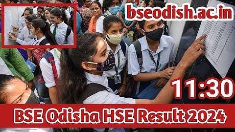 odisha 10th result 2024 date ll matric result 2024 date ll BSE Odisha HSC Result 2024 ll