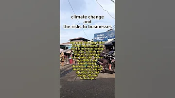 The Impact Of Climate Change To Business ATO URBAN Fact 
