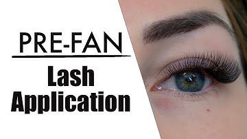 PRE-FAN LASH APPLICATION TUTORIAL | Doll Eye Mapping + Lash Artist Tips