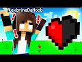 noob Girl has Half a Heart to Beat Minecraft...