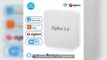 Tuya Zigbee 3.0 Gateway Hub Smart Home Wireless Bridge Smart Life APP Remote Control Automation Devi