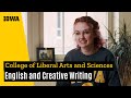 English and creative writing student experience at iowa