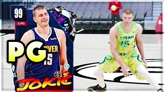 POINT GUARD DARK MATTER JOKIC!! WORTH THE UPGRADE IN NBA 2K24 MyTEAM??