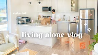 moving into my new apartment! new year new home, empty apartment tour, pulling allnighter to pack