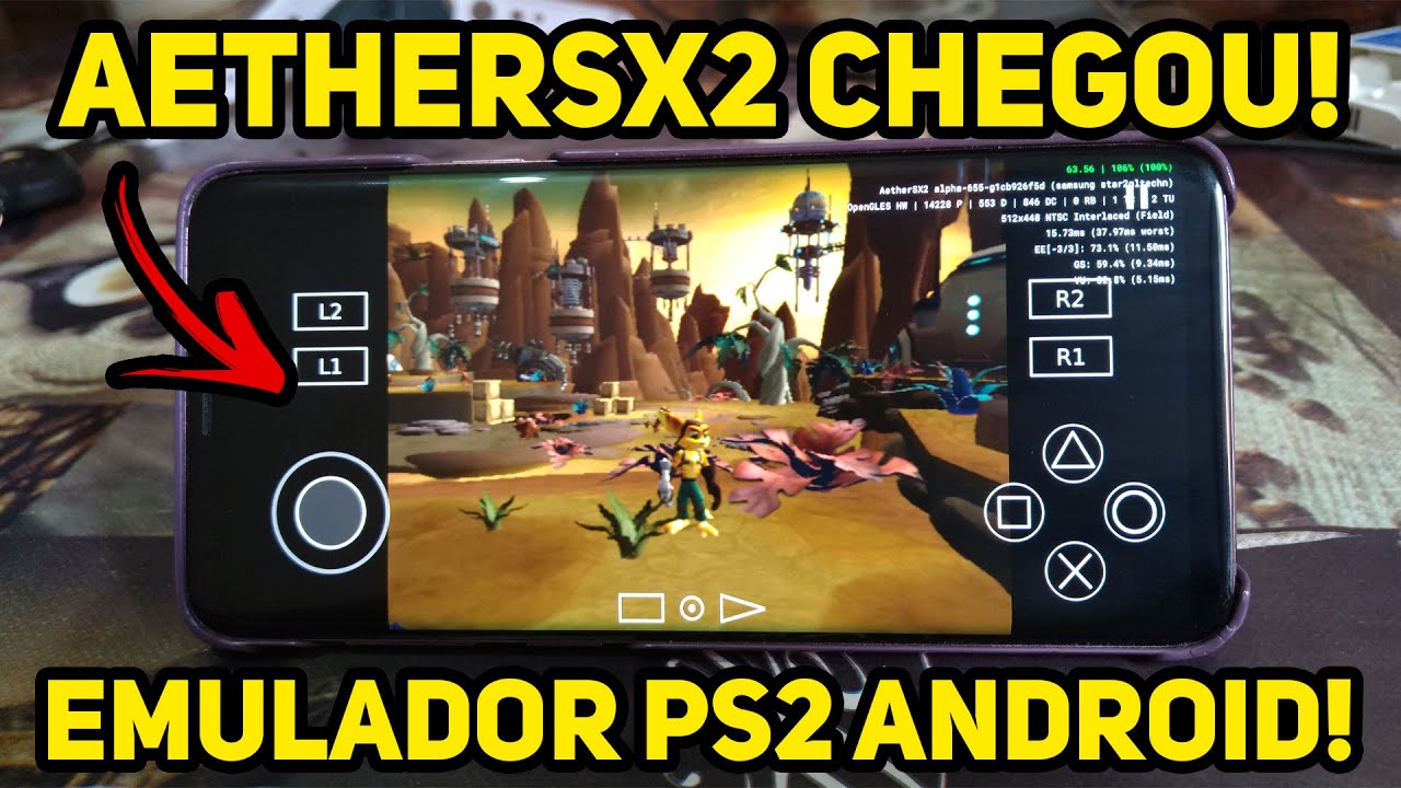 AetherSX2 v1.1  Como Configurar o EMULADOR DE PS2 no seu ANDROID