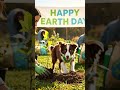 Bagel's Holiday Party Ep. 9 - Earth Day Helper #bagel #puppy #shorts #earthday #veo3