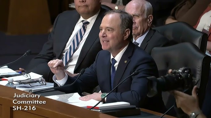 Pam Bondi confronts Adam Schiff during hearing
