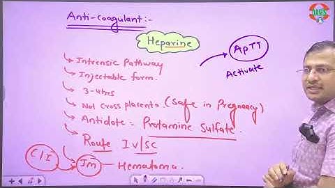 Anti - Coagulants | Quick Learning Series by Siddharth Sir | DAMS Nursing