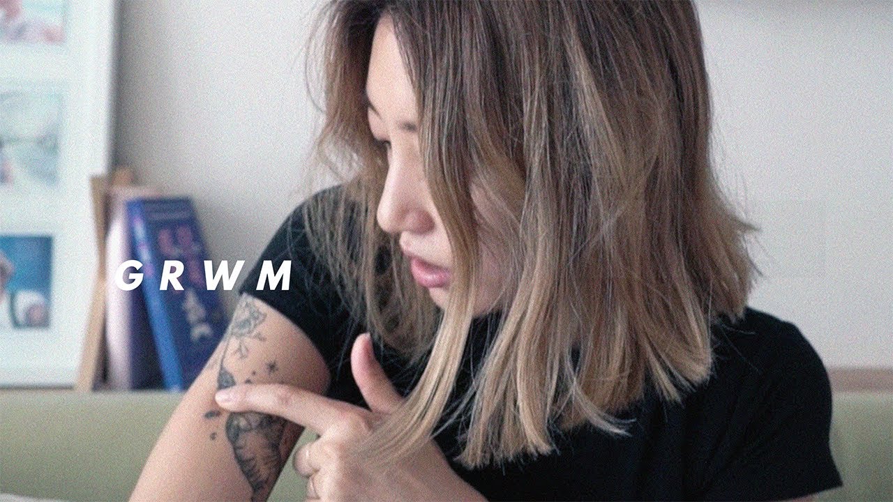 GRWM + TRAVEL POUCH | dahyeshka