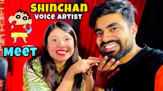 Meet Shinchan Voice Artist 🥰@AkankshaSharmaVoices  #dushyantkukrejalife