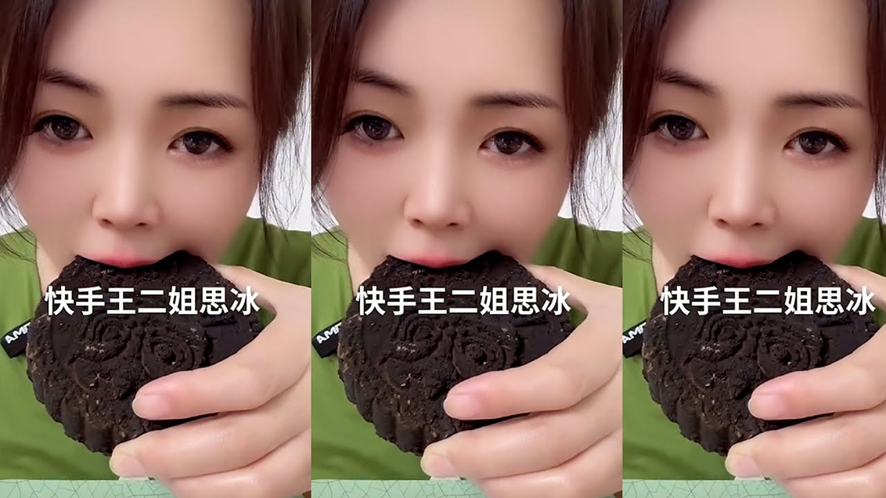 Crisp sound / Charcoal grilled chocolate is crunchy / MUKBANG / ASMR