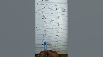 EVS - LKG EVS worksheet - circle and tick correct answer for kids #evs #shorts #lkg