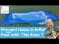 🍒 **How to Prevent / Reduce Holes &amp; Leaks** in Your Inflatable Swimming Pool by, Oooh, 1,000,000%