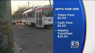SEPTA Fare Increases Take Effect
