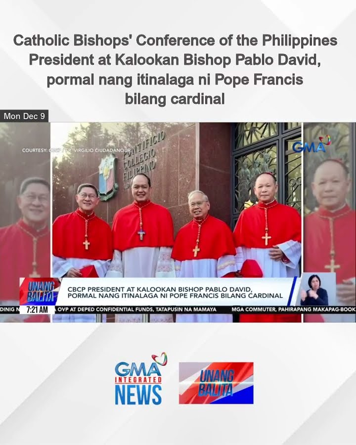 Catholic Bishops' Conference of the Philippines President at Kalookan Bishop... | Unang Balita