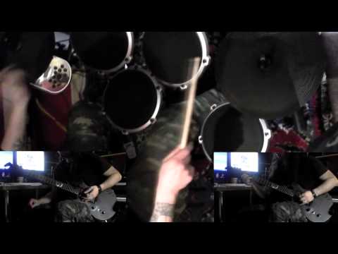 NICK YNGVE - W.E.B. COCKROACH drums playthrough (ft.Sakis Darkface)