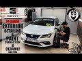 POV: SEAT CUPRA DETAILING PROJECT LIVE / PAINT CORRECTION / CERAMIC COATING // SWAGTV