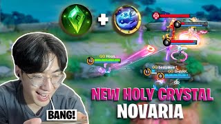 Holy Novaria ONE SHOT build | Mobile Legends